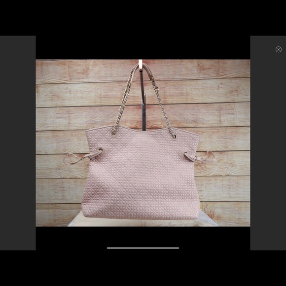 Tory Burch Bryant Quilted leather floral tote - Picture 3 of 8